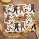 Recherche de chien boxeur papier cadeau Silhouette