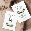 Recherche de forest mariage invitations Élégant
