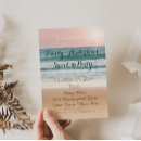 Recherche de ocean” 16ans anniversaire invitations Été