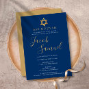 Recherche de navy blue bar bat mitzvah invitations Juif