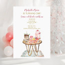 Recherche de boulangerie patisserie invitations Aquarelle