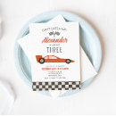 Recherche de red race car invitations Voiture