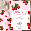 Recherche de fraise douce invitations Mother to be