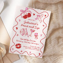 Recherche de saint valentin invitations Dessiné à la main