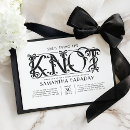 Recherche de lettrage vintage invitations Bride