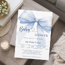Recherche de ruban bleu invitations C'est un garçon