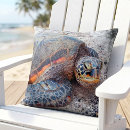 Recherche de tortue coussins Tortue de mer