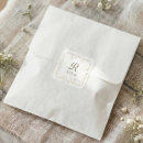Recherche de floral crème autocollants Monogramme