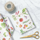 Zoek naar groenten cadeaupapier Waterverf