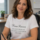 Recherche de ressources humaines tshirts Chemise