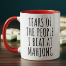 Recherche de jeu chinois tasses Drôle