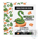 Recherche de serpents invitations Pour enfants