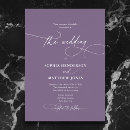 Recherche de lilas mariage invitations Typographie
