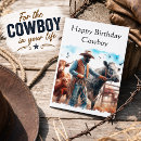 Recherche de cowboys vœux cartes Pour lui