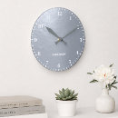 Recherche de gris argenté horloges Nom