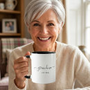 Recherche de cursive tasses Minimaliste