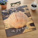 Zoek naar zeeschelpen puzzels Strand