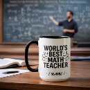 Zoek naar wiskundeleraar mokken Teacher