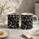 Recherche de fond floral mugs bouteilles Élégant