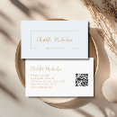 Recherche de studio de yoga cartes visite Code qr