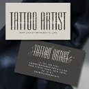 Recherche de artiste de tatouage cartes visite Moderne