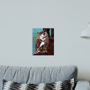 Zoek naar blauw en bruin posters Schilderij