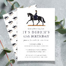 Recherche de equestre anniversaire invitations Pour elle