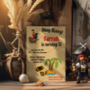 Zoek naar piraten uitnodigingen Eiland