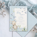 Recherche de souris invitations Bleu