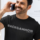 Recherche de de backgammon tshirts Rétro