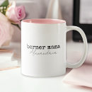 Recherche de la montagne tasses Typographie