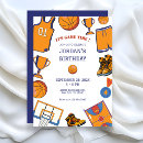 Zoek naar basketbal bal uitnodigingen Blauw