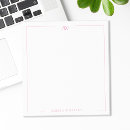 Zoek naar initialen notitieblokken Minimalistisch
