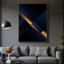 Recherche de bleu profond art Numérique