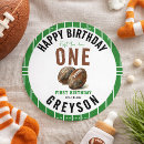 Recherche de anniversaire football autocollants Première année