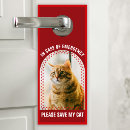 Zoek naar katten deurbordjes hangers Huisdier