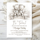 Recherche de célébration du bébé invitations Mignon