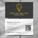 Recherche de entrepreneur électrique cartes visite Électricité