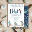 Recherche de baby shower garçon invitations Baleine