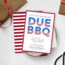 Recherche de bbq cartes invitations Étoiles et rayures