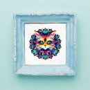 Recherche de symétrie posters Chat