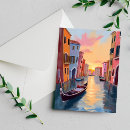 Recherche de gondoles vœux cartes Venise