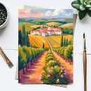 Recherche de paysage italie cartes postales Peinture