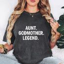 Recherche de pour la marraine tshirts Légende