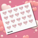 Recherche de saint valentin autocollants Rose
