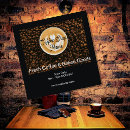 Recherche de salon de thé cartes visite Marque de café