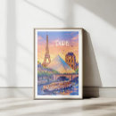 Recherche de romantique vintage posters Tour eiffel