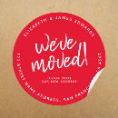 Zoek naar nieuw huis stickers Verhuizen