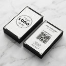Recherche de emplacement cartes visite Noir et blanc