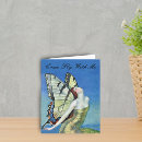 Recherche de fée bleue vœux cartes Magique